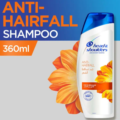 Head & Shoulders Anti Hair Fall Shampoo 360ml