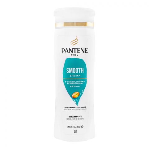 Pantene Pro V Smooth & Sleek Shampoo 355ml